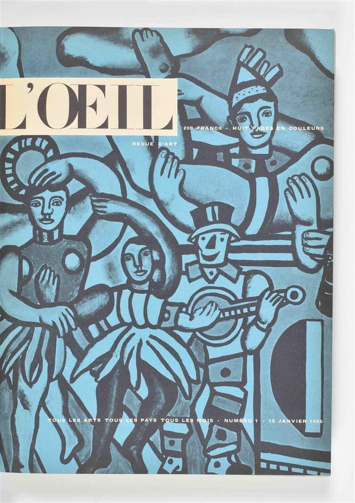 L'oeil. Revue d'art mensuelle - 1955-1985 #1.0