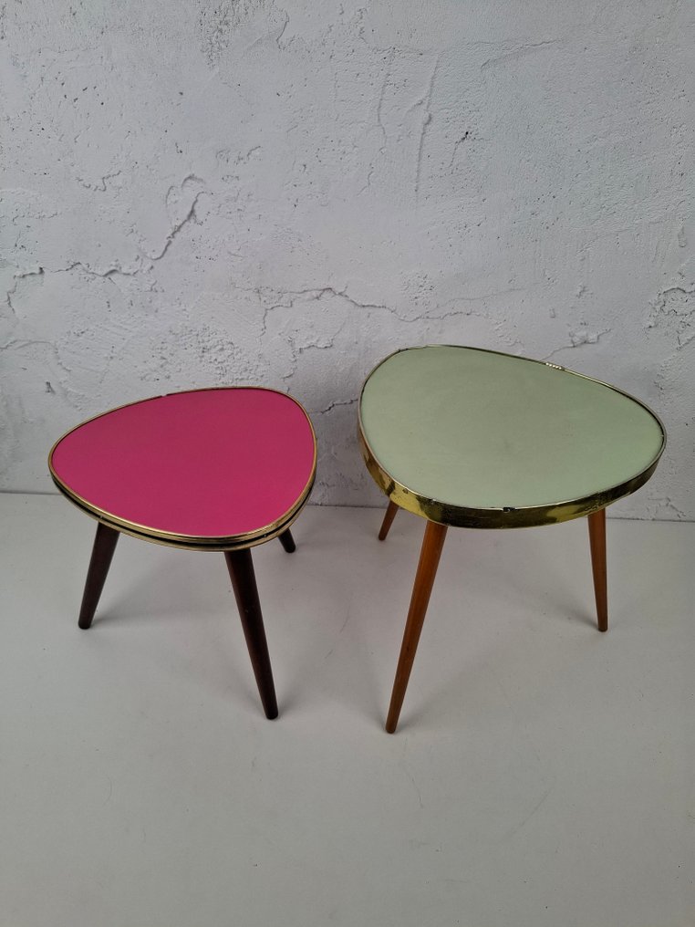 Side table - 木 - 侧边桌子2套 #2.1