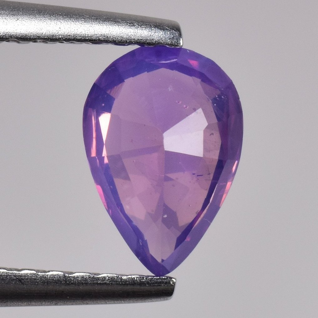 χωρίς τιμή ασφαλείας - 1 pcs  Μωβ, Ροζ Ζαφείρι  - 0.86 ct - Antwerp Laboratory for Gemstone Testing (ALGT) #2.1