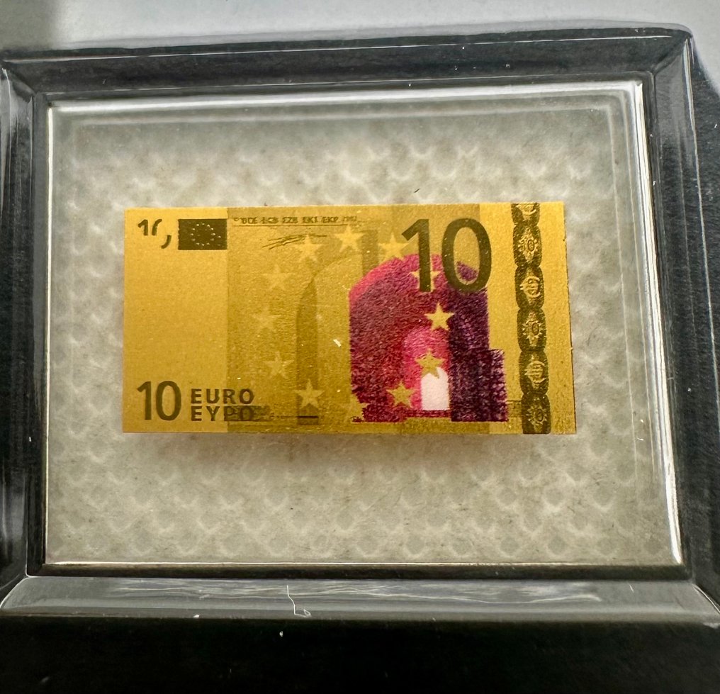 Τσαντ. Gold Banknotes ND, 10+5 euro , oro 1/500 Oz .999  (χωρίς τιμή ασφαλείας) #1.0