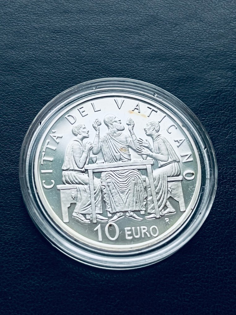 Vatican. 10 Euro 2005 "Anno dell' Eucarestia" Proof (Sans prix de réserve) #1.0