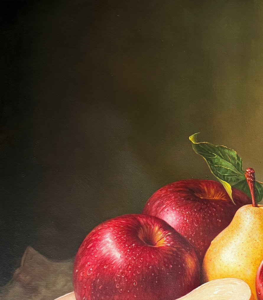 Alessandro Della Rocca (XXI) - Piatto di mele e pere #2.1
