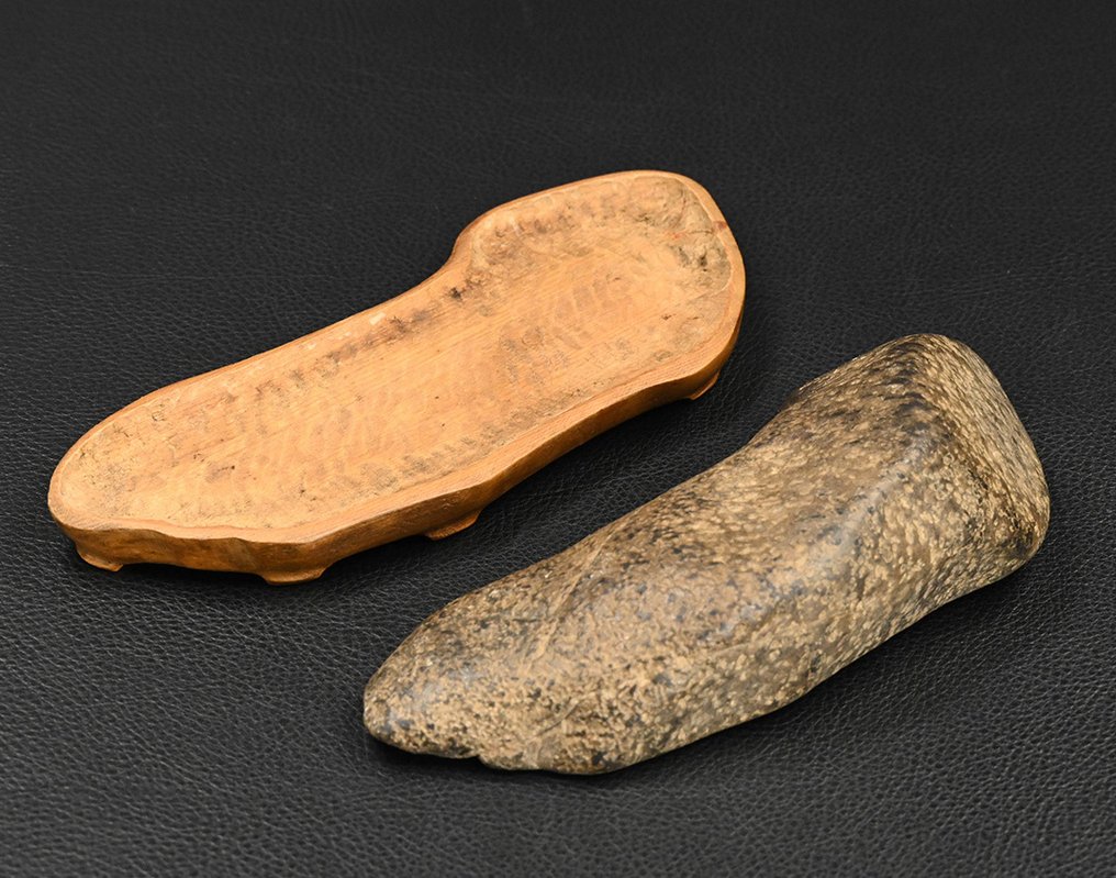 支架 - 石头, 非常精美的一套五块天然水石（文人石） - 日本  (没有保留价) #3.2