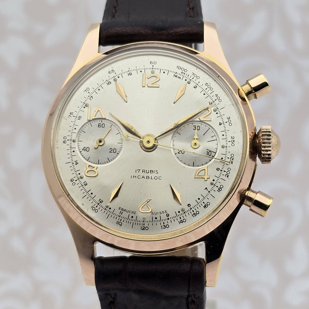 Chronographe Suisse - Cal. Landeron 48 - Ingen mindstepris - Mænd - 1900-1949  #1.0