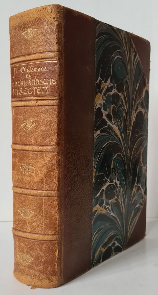 Johannes Theodorus Oudemans met 38 litho's - De Nederlandsche insecten - 1900 #2.1