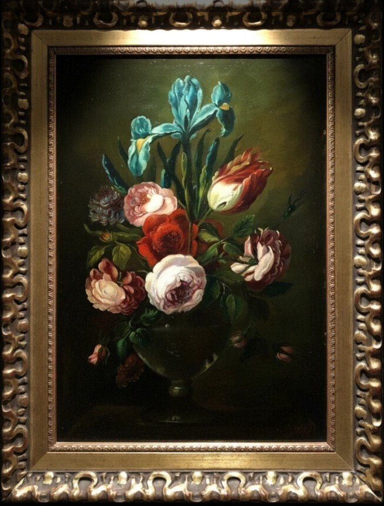 École européene (XIX) - Fleurs de l'heure sombre #1.0