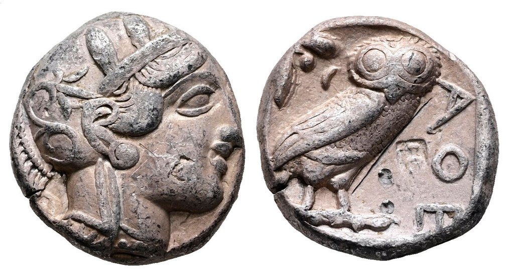 Ática, Atenas Tetradrachm 454-404 BC #2.1