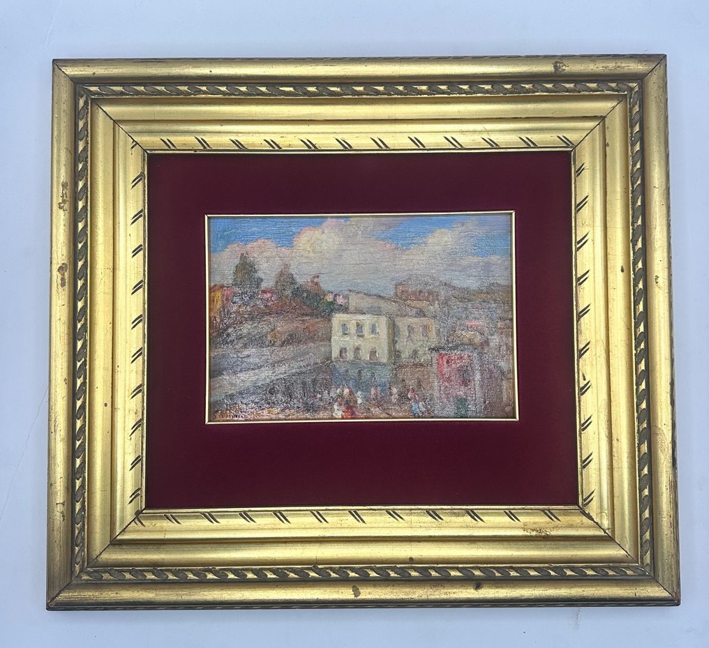 Francesco Paolo Prisciandaro (1874-1946) - Veduta di città #2.1
