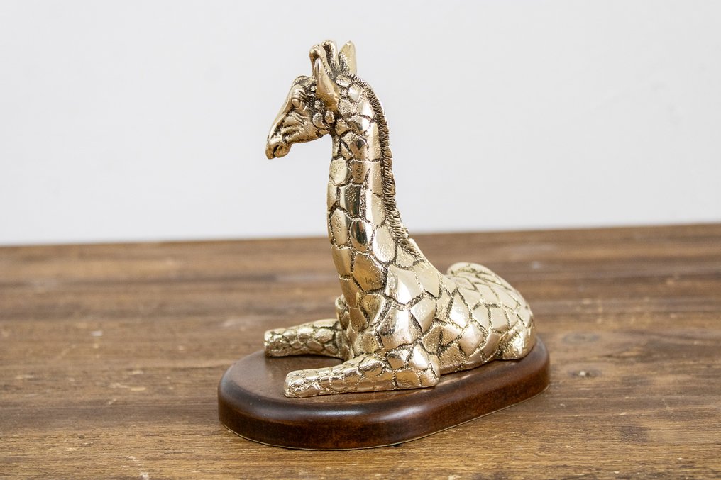 CASTAGNA - Statuetta - Giraffa - .925 argento, laminato #3.2