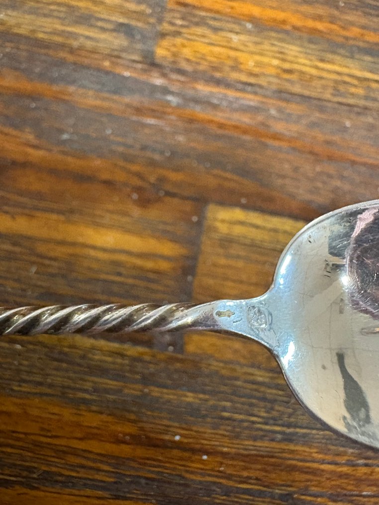 Ske (10) - .835 sølv - dessertskeer / teskefulde #3.2