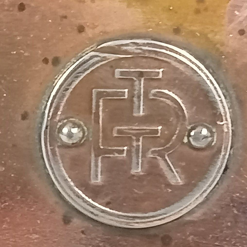 ATEA 'The Antwerp Telephone and Electrical Works' - 模拟电话 - RTT 56 - 人造树胶, 黄铜, 铜 - Vintage #2.1