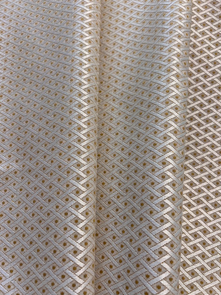 圣卢西亚刺绣织物，带有交织装饰 - 紡織品  - 280 cm - 250 cm #1.0