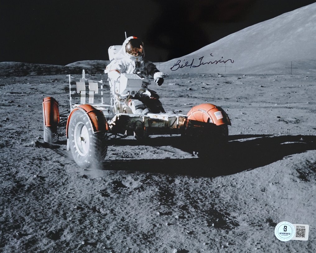 NASA 阿波罗11号 - 比尔·廷宁签名、贝克特认证的照片 - 1960-1970 #3.2