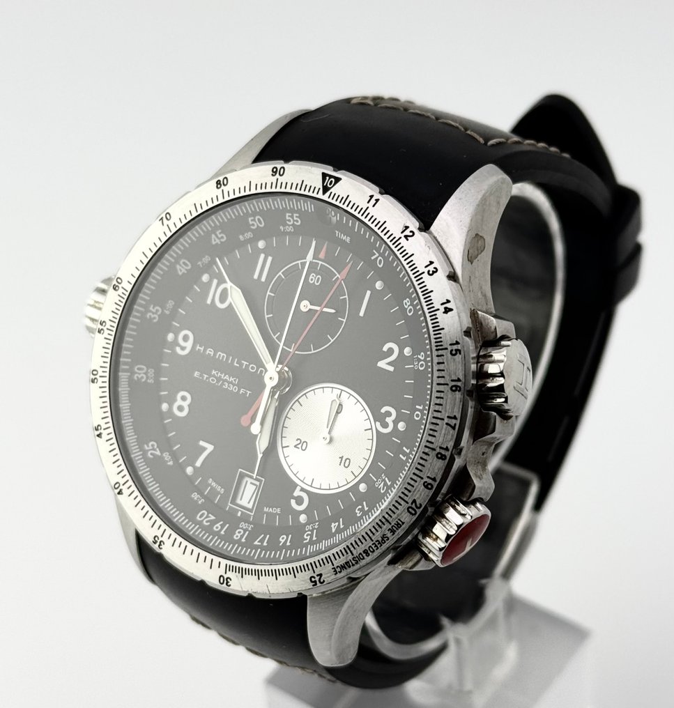 Hamilton - Khaki aviation ETO chronograph - No reserve price - H776120 - Men - 2000-2010  #1.0