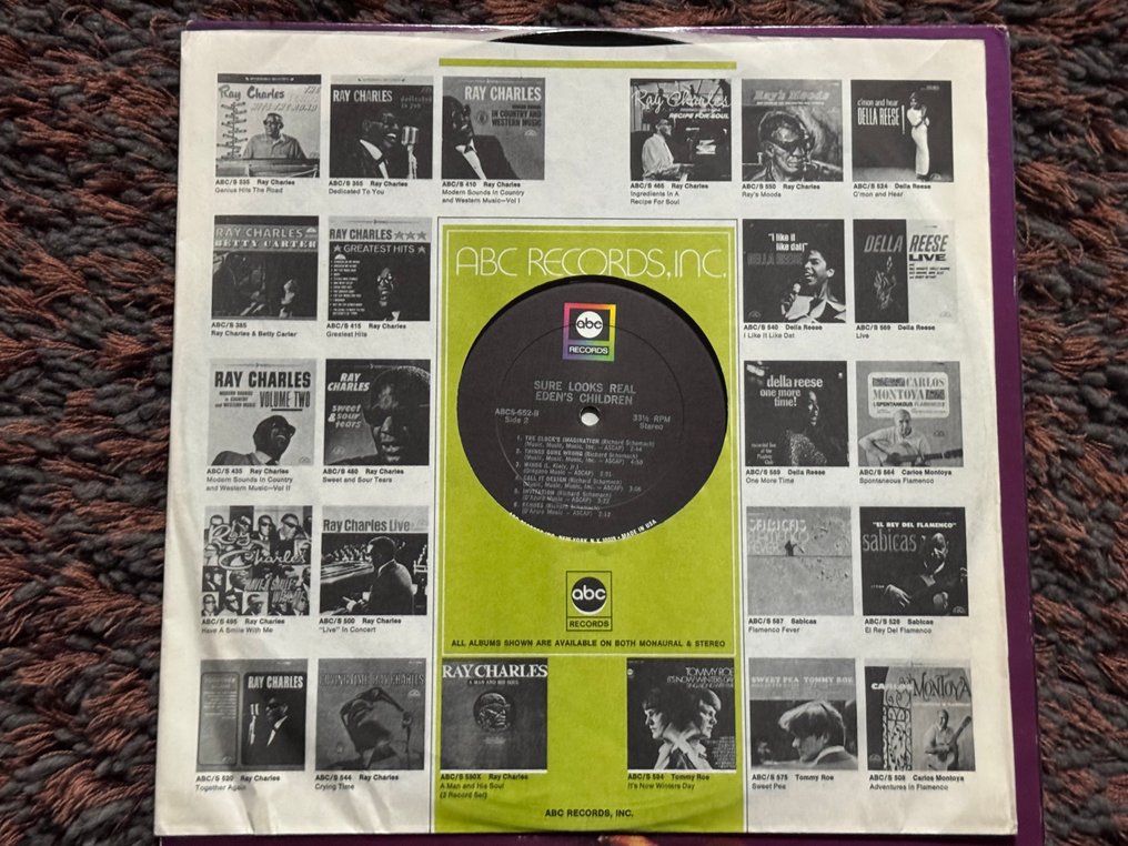 Eden's Children - Sure Looks Real - LP - 1st Stereo pressing - 1968 #3.2