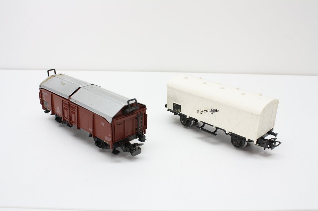 Märklin H0 - Carrozza passeggeri di modellini di treni (6) - Marklin 6 vagoni merci #2.1