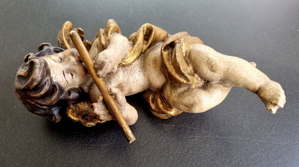 Αγαλματίδιο - Südtirol Engel Putte ca. 17 cm - Ξύλο #3.2