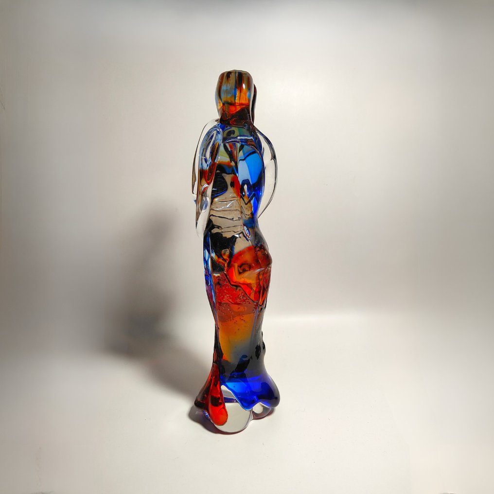 Tagliapietra Fabio - 雕刻, Amanti - 34 cm - 穆拉諾玻璃 - 2025 #4.3