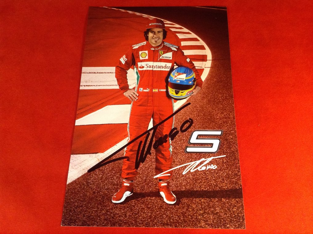 法拉利 - Formula One - 費爾南多·阿隆索 - 2012 - 粉絲卡  #1.0
