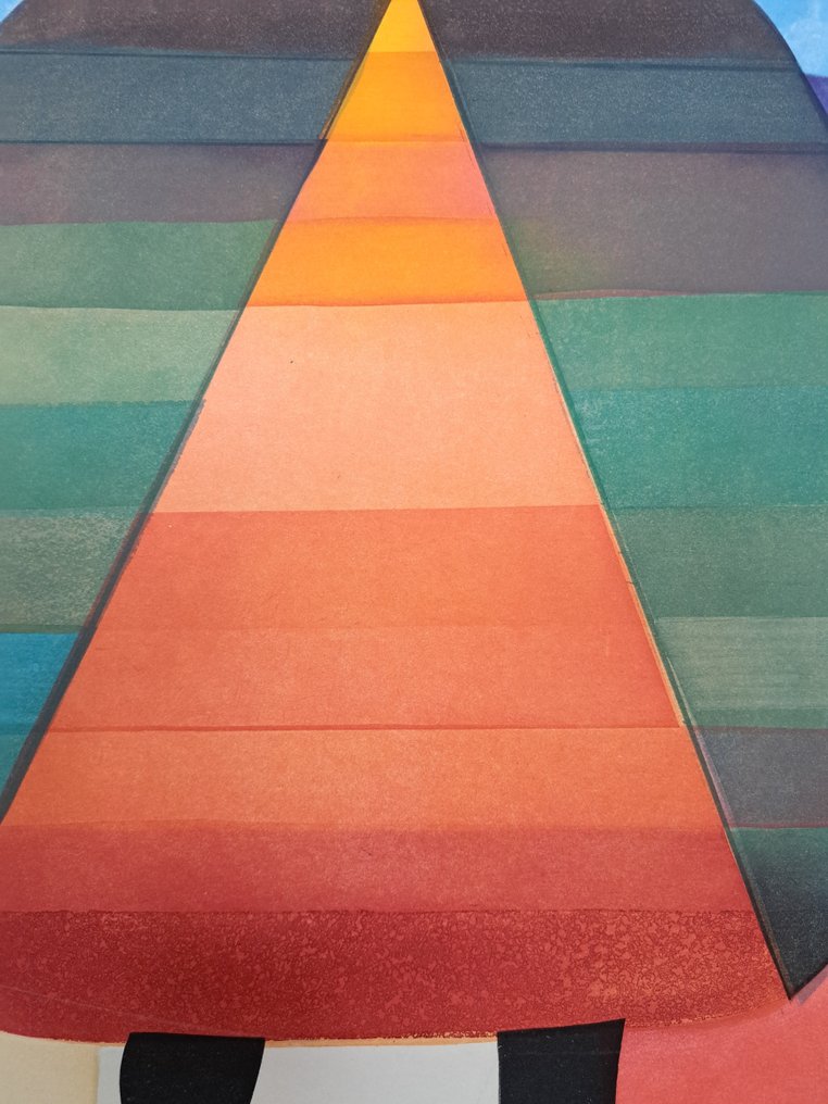 Max Papart (1911-1994) - L'enfant et le triangle Bariole #4.3