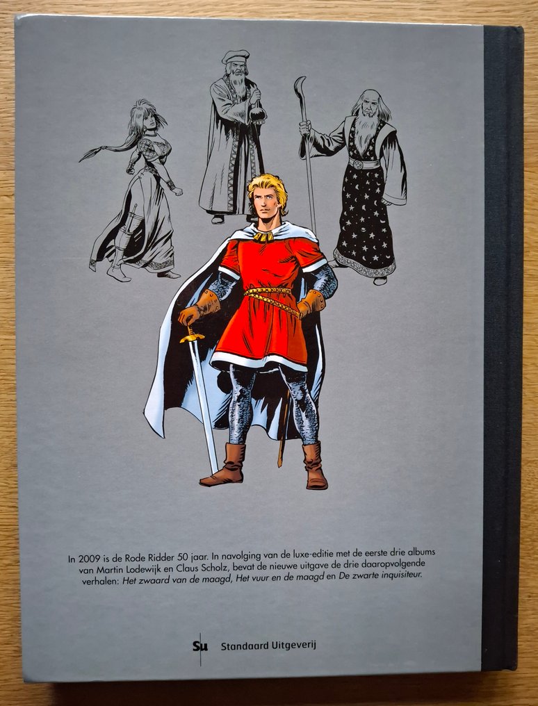 De Rode Ridder - Trilogie - HC met linnen rug - opdrachttekening - 1 Album - Rajoitettu erä - 2008 #1.0
