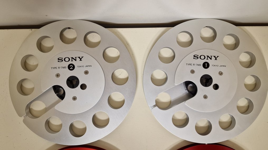 Sony R-7MB Special Reels - Μπομπίνες 18 εκ. με ταινία - 1985 #2.1