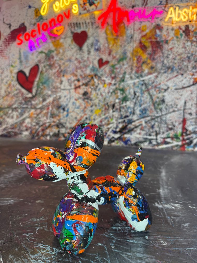 michele socionovo - Balloon Amour Abstrait #2.1