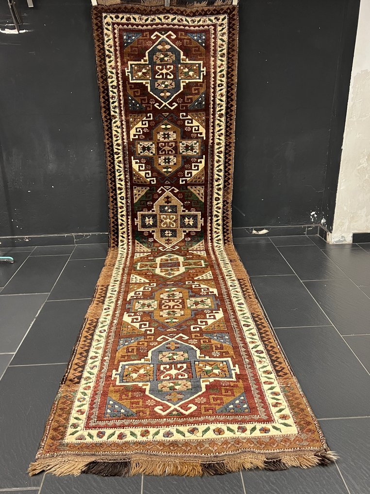 Kazak natural colors (New) - Runner - 355 cm - 95 cm #1.0
