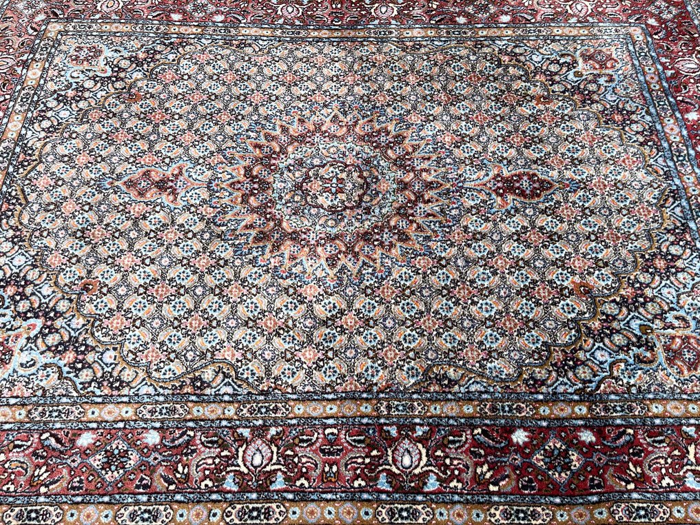 Χειροποίητο χαλί Indo Moud - από μαλλί - καθαρισμένο χαλί - χαλί ποιότητας - Χαλί - 234 cm - 163 cm #4.3