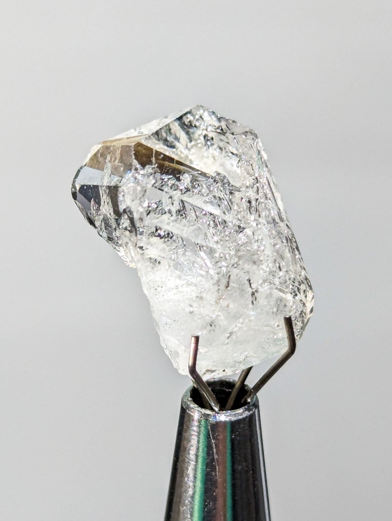 15,9 ct - Αποκλειστικό αυθεντικό Herkimer Diamond από τη Νέα Υόρκη, Πιστοποιημένο. Δείγμα - Ύψος: 28 mm - Πλάτος: 12 mm- 3.18 g - (1) #1.0