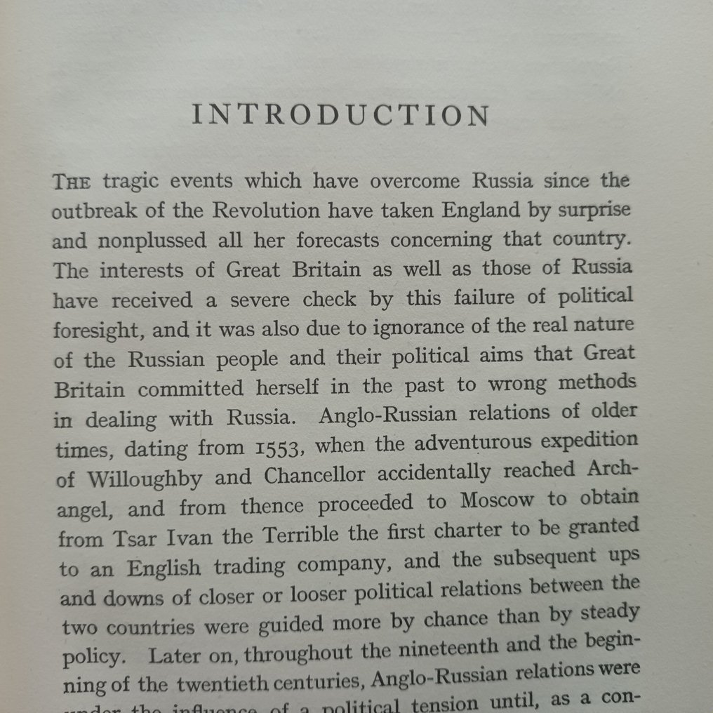 Alfons Heyking - Problems Confronting Russia - 1918 #3.2