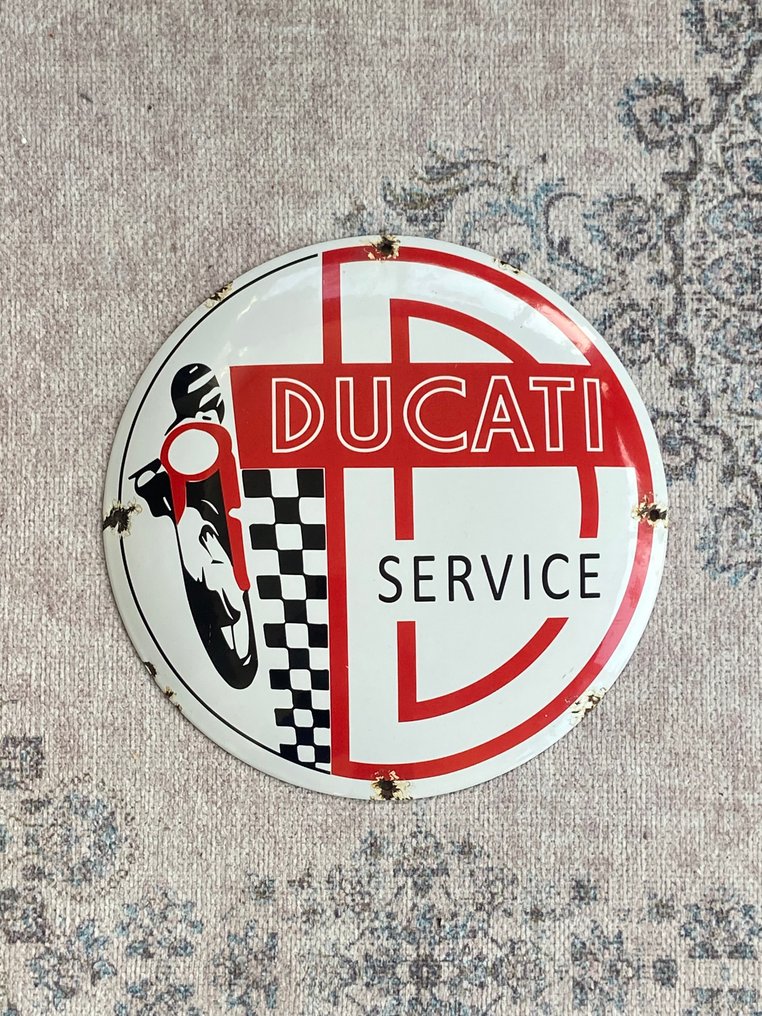 Sign - Ducati - Plaque émaillée #1.0