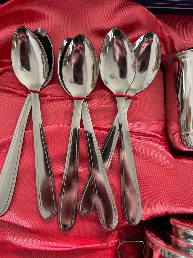 VEV - 咖啡壶 - 钢, 铬 - 咖啡壶套装 #3.2