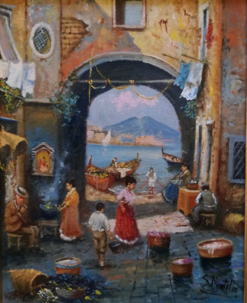Salvatore Montella (1949) - Portico di Napoli #1.0