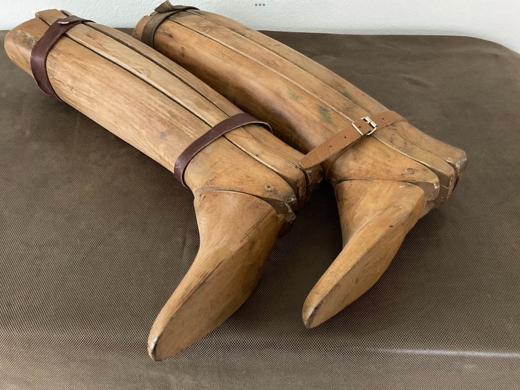 Laarzenspanners / Leest / Mallen - Brocante - Antiek - 靴子 - 尺寸: EU 42 #1.0