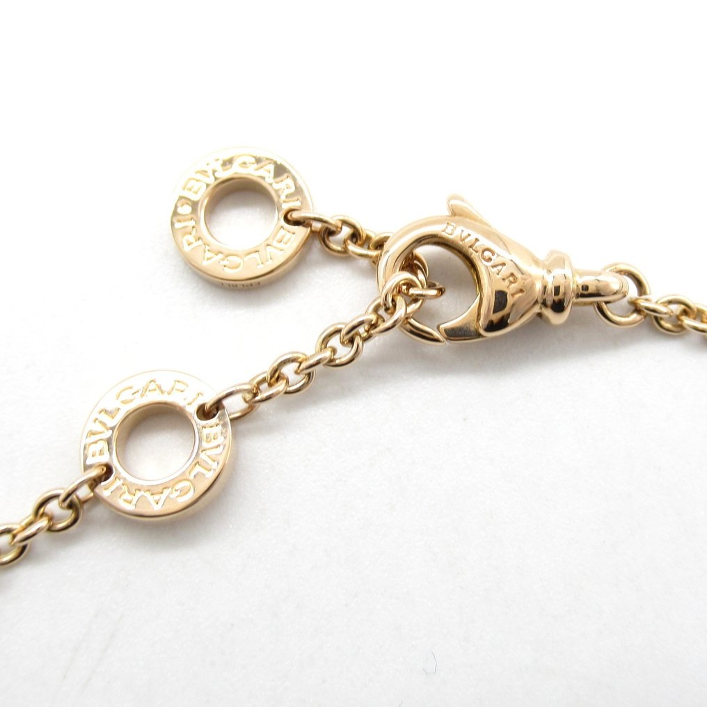 Bvlgari - Nyaklánc - 18 kt. Rózsa arany Ónix - Gyémánt #3.2