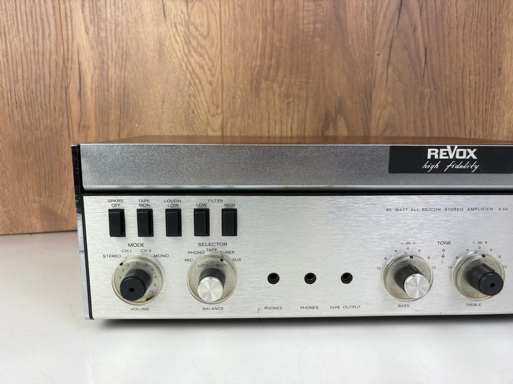 Revox - A50 Amplificator audio #3.2
