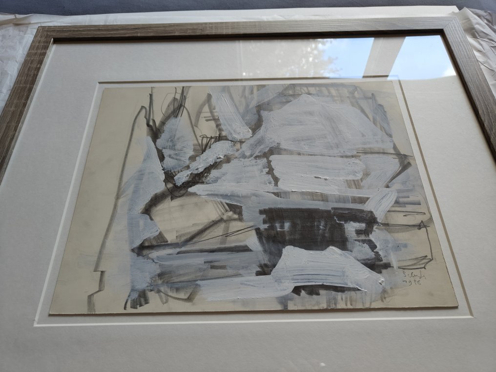 Rudolf Schoofs (1932) - Unique work from 1986, handsigned and dated #3.2