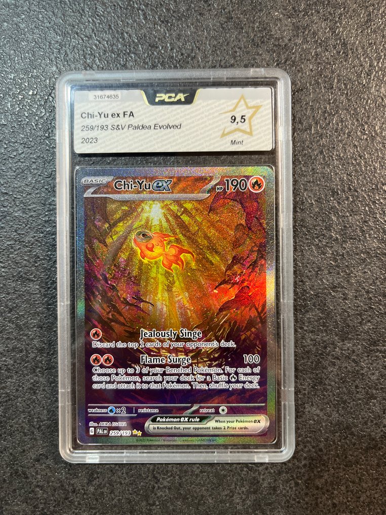 Pokémon - 1 Graded card - Chi-yu - PCA 9.5 #2.1