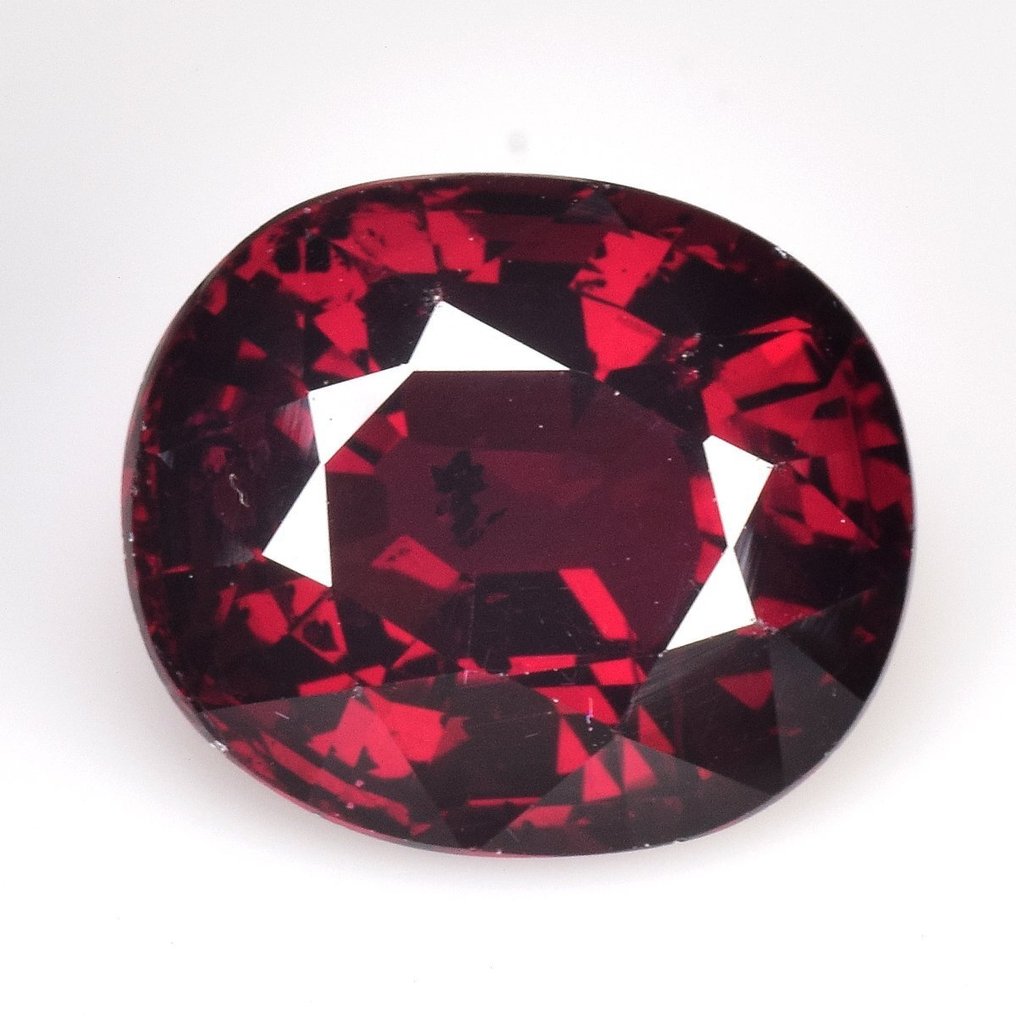 χωρίς τιμή ασφαλείας - 1 pcs  Κόκκινο Ροδολίτης  - 5.39 ct - Antwerp Laboratory for Gemstone Testing (ALGT) #3.2