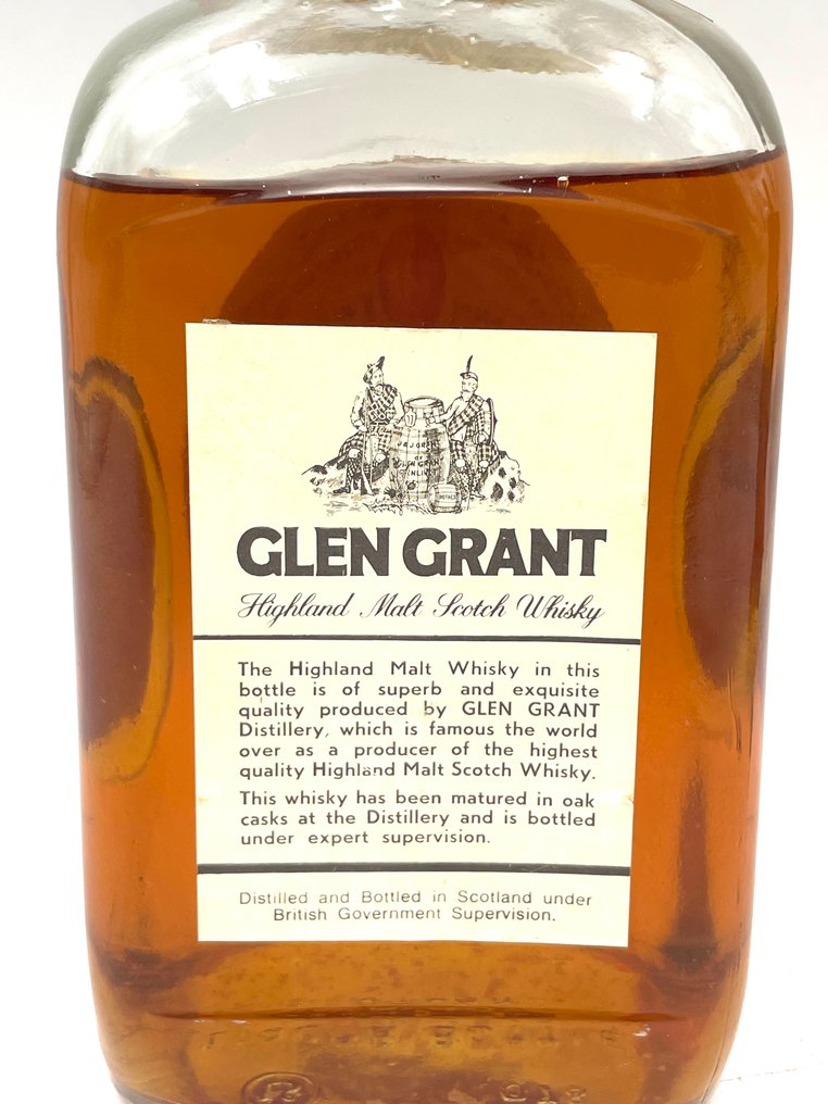 Glen Grant 10 years old Highland Malt Scotch Whisky  - b. 1970s - 75cl - 2 bottles #4.3