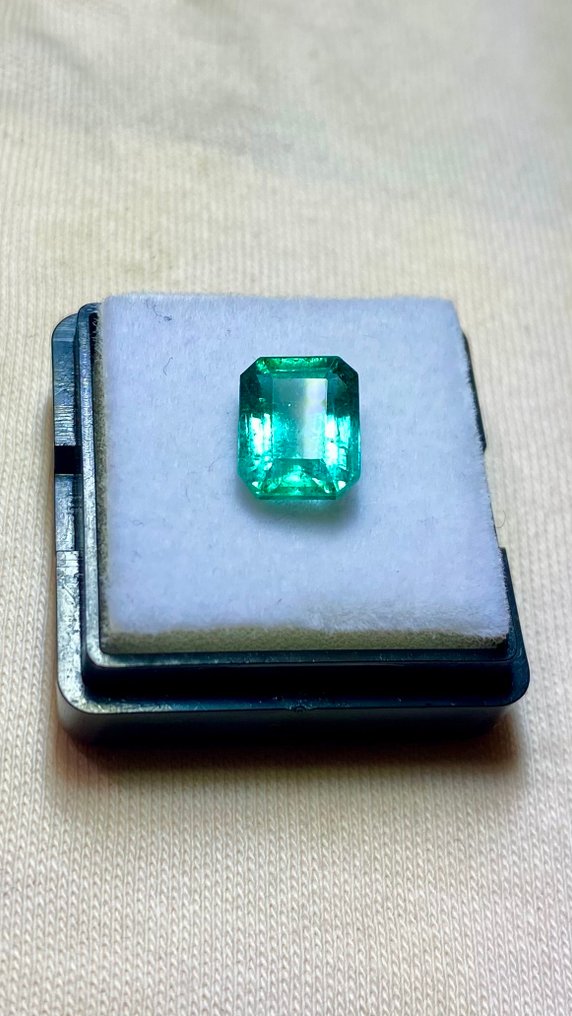 1 pcs  Πράσινο Σμαράγδι  - 2.60 ct - International Gemological Institute (IGI) - Κορυφαία πράσινη σμαράγδι #3.2