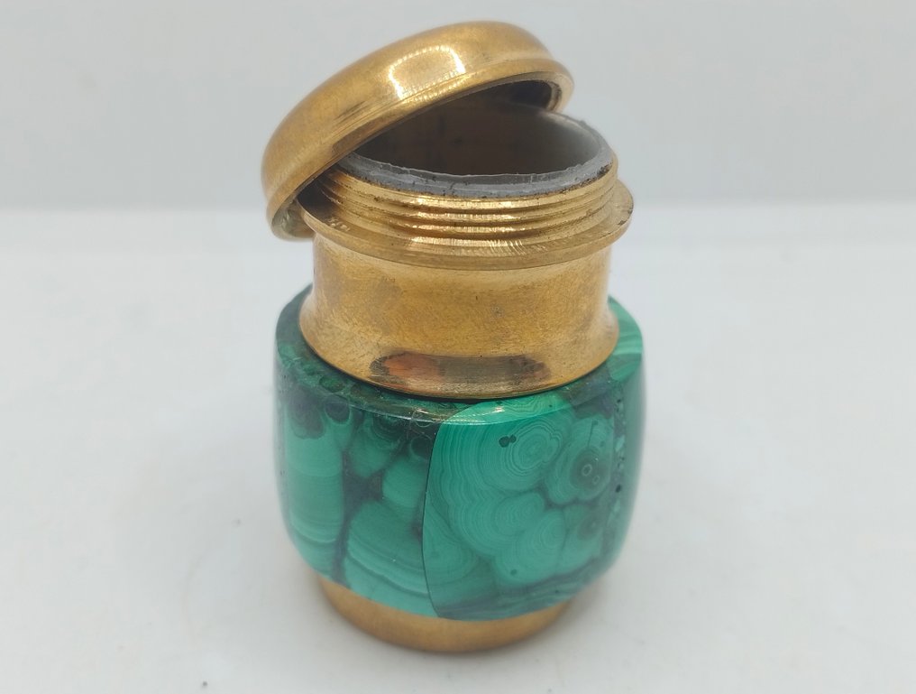 Άριστης ποιότητας - Φυσικός μαλαχίτης Ράφι μπαχαρικών- 79.5 g #1.0