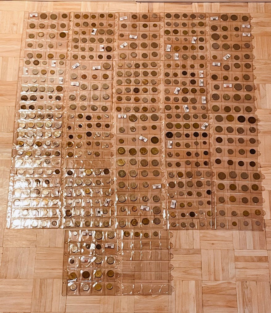 Αφρική, Τουρκία & Μέση Ανατολή. Verzameling van 482 munten 20ste eeuw  (χωρίς τιμή ασφαλείας) #1.0