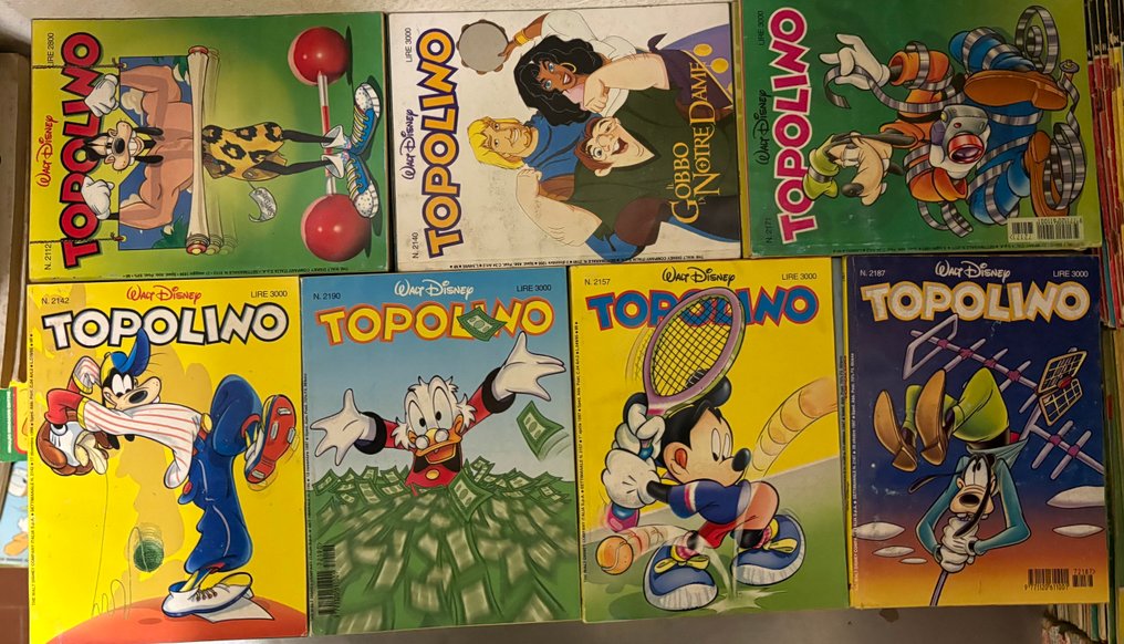 Topolino 2101/2200 - Sequenza semi completa - 96 Comic - EO #3.2