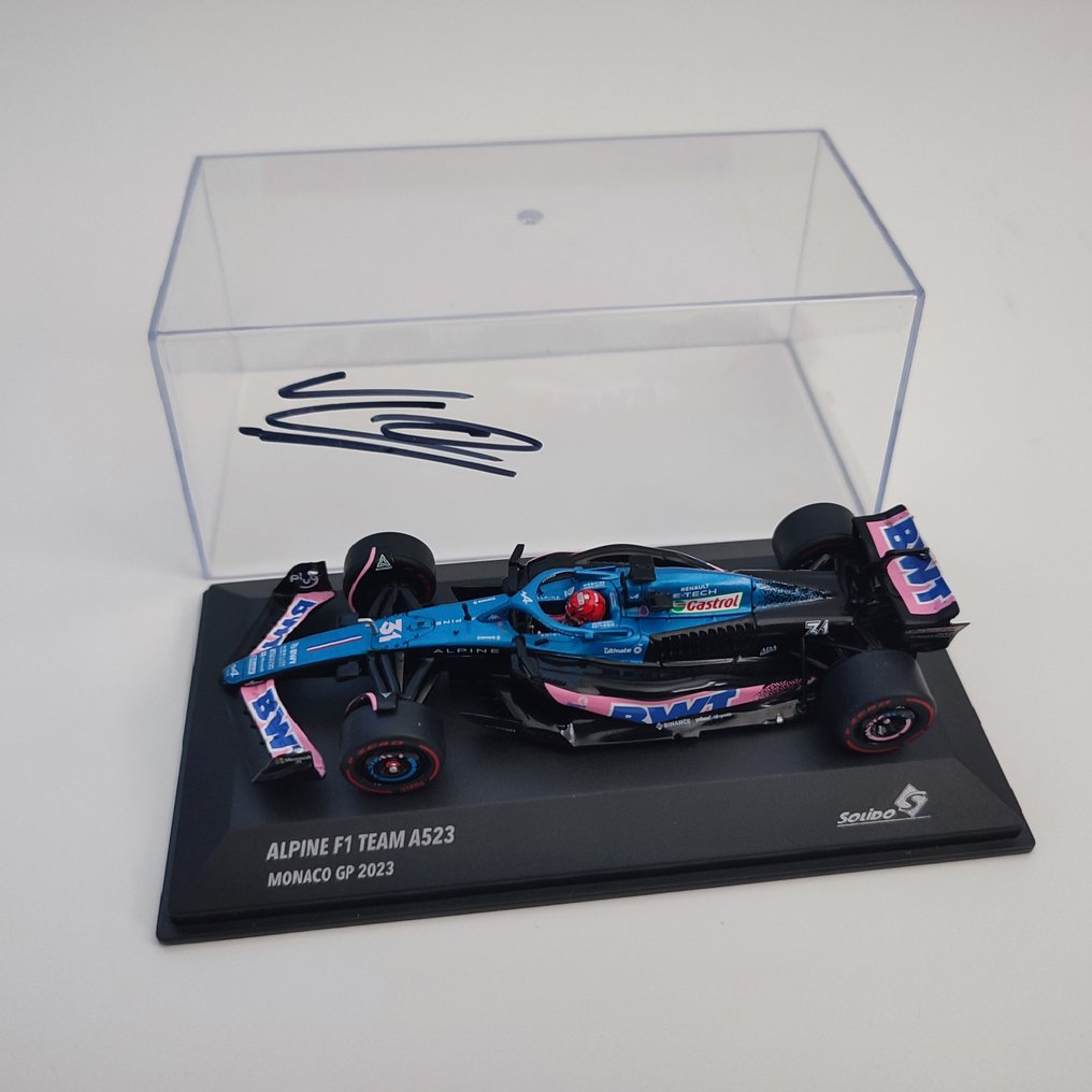 Alpine - 摩纳哥大奖赛 - Esteban Ocon - 2023 - 比例1/43模型车  #4.3