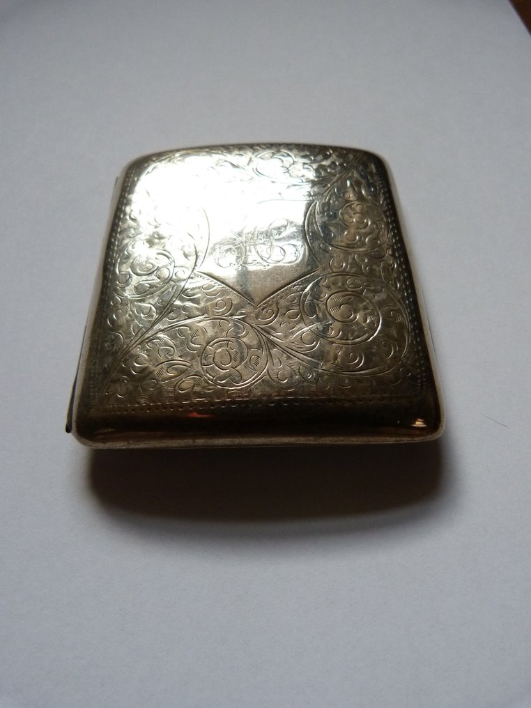 James Dixon & Sons Ltd, Sheffeild - Scatola portasigarette - .925 argento #3.2