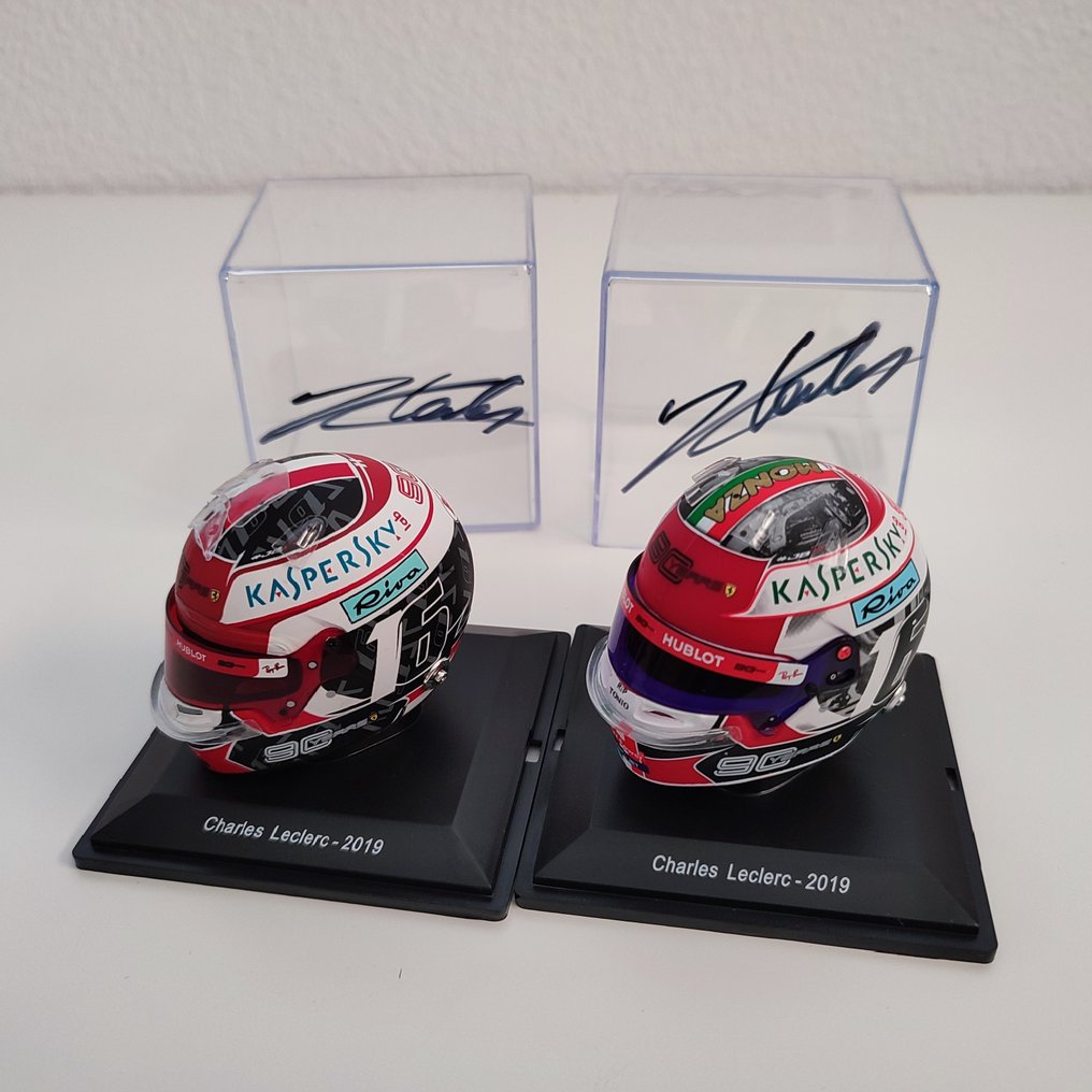 法拉利 - Italian Grand Prix - Charles Leclerc - 2019 - 比例1/5头盔  #2.1