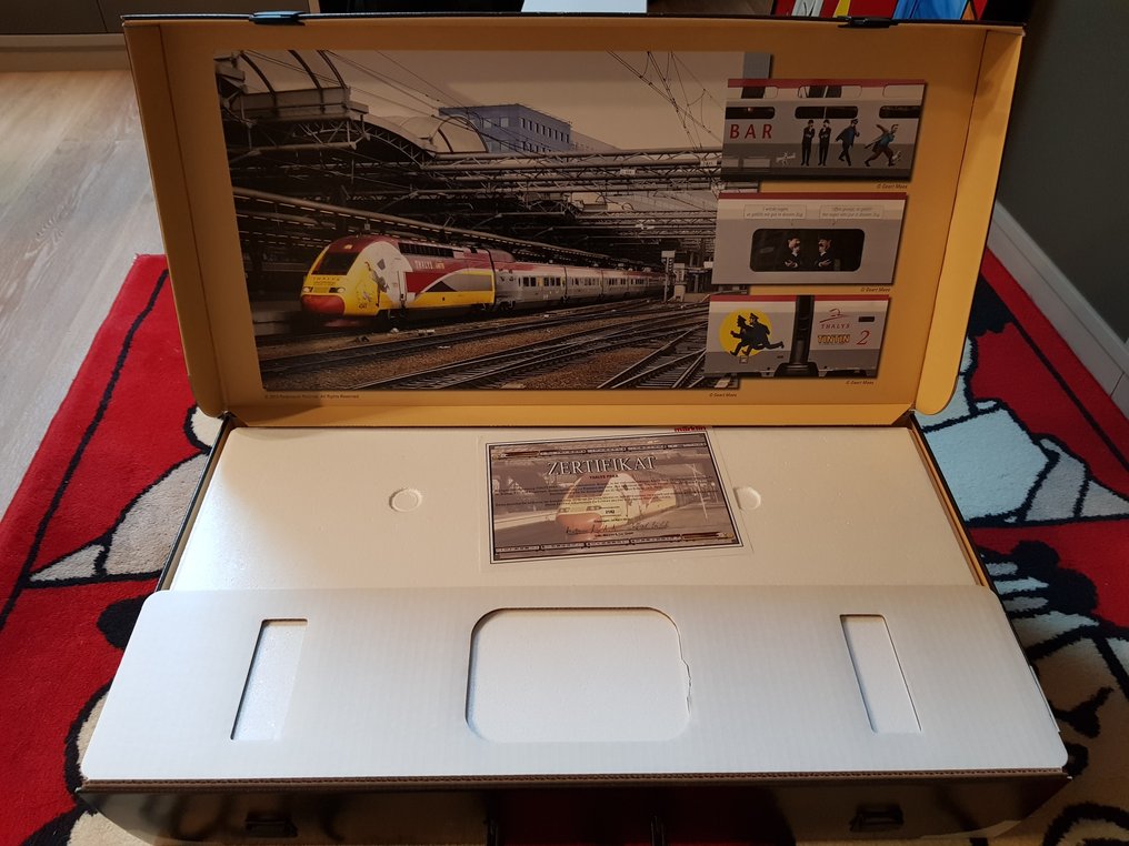 Tintin - train Thalys Tintin 2013 - Märklin - 2013 #2.1