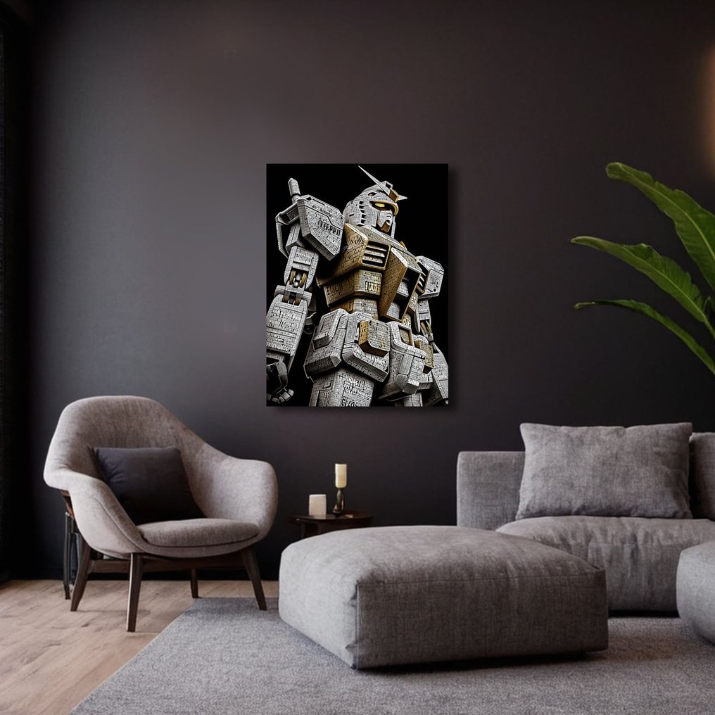 yamila - Mobile Suit Gundam - Typographic Masterpiece #3.2